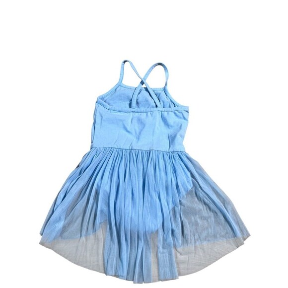 Disney Girls Disney Princess Cinderella Dress Size 4T Blue Cartoons Sleeveless - Picture 4 of 5